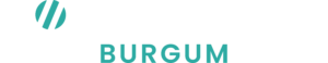PowerMama BURGUM - Logo compleet - Naam midden - Wit