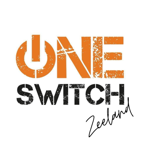 PowerMama BURGUM - Logo compleet - Naam midden - Wit